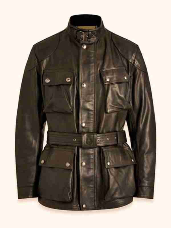 Darren Cross Ant Man Brown Leather Jacket