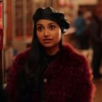 Dash and Lily Priya Brown Fur Coat