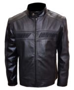 Dave Bautista Jr Harley Davidson Black Leather Jacket