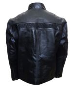 Dave Bautista Jr Harley Davidson Black Leather Jacket