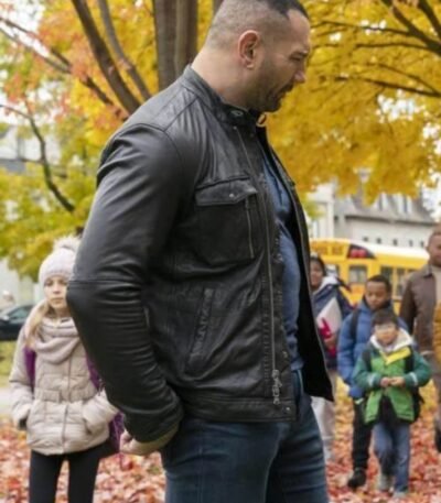 Dave Bautista My Spy JJ Black Leather Jacket
