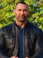 Dave Bautista My Spy JJ Black Leather Jacket