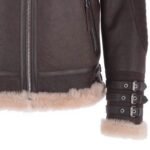 David Brown Flying Shearling Leather Jacket