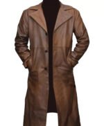 Dawn Of Justice Batman Distressed Trench Coat