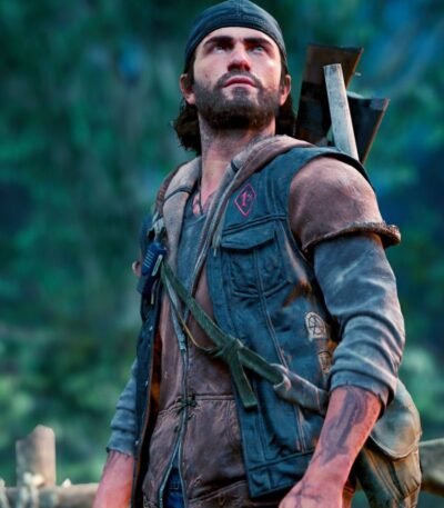 Deacon St John Days Gone Game Leather Vest