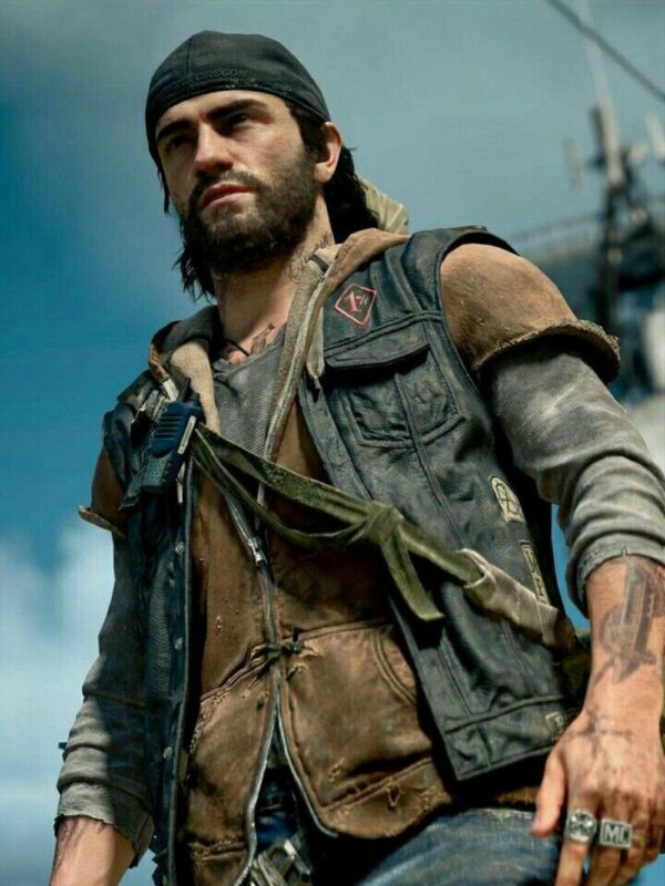 Deacon St John Days Gone Game Leather Vest