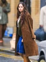 Dead Shot 2023 Felicity Jones Brown Coat