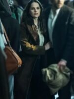 Dead Shot 2023 Felicity Jones Brown Coat
