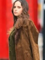 Dead Shot 2023 Felicity Jones Brown Coat