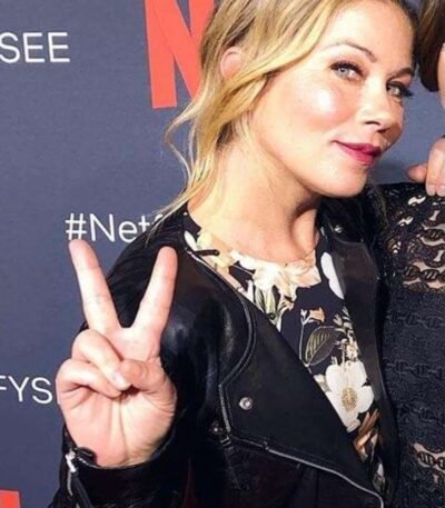 Dead to Me Christina Applegate Black Jacket