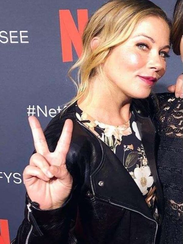 Dead to Me Christina Applegate Black Jacket