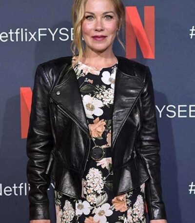 Dead to Me Christina Applegate Black Jacket