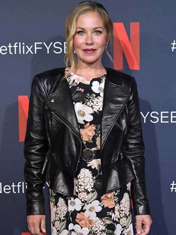 Dead to Me Christina Applegate Black Jacket