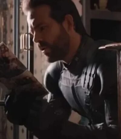 Deadpool 03 Ryan Reynolds Black Jacket