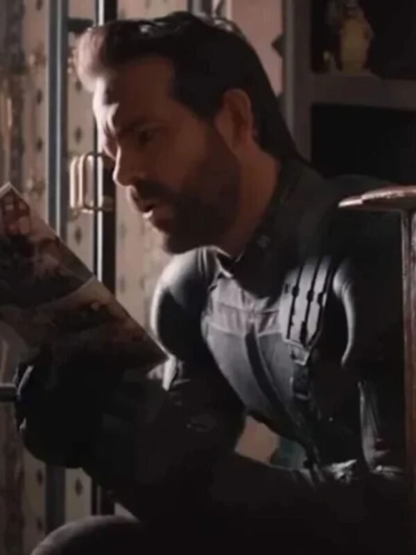 Deadpool 03 Ryan Reynolds Black Jacket