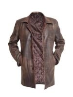 Dean Winchester Supernatural Distressed Brown Leather Jacket