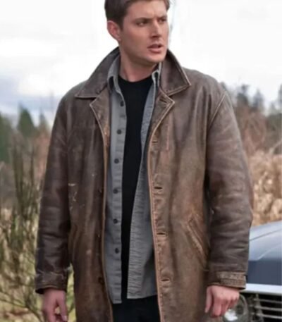Dean Winchester Supernatural Distressed Brown Leather Jacket