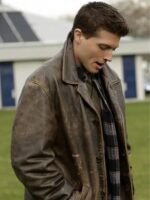 Dean Winchester Supernatural Distressed Brown Leather Jacket