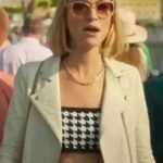 Death And Other Details Violett Beane Biker Leather Jacket