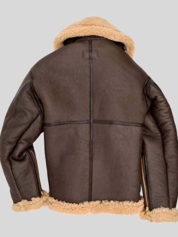 Derrick Air Force WW2 Shearling SF Bomber Jacket