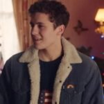 Derry Girls James Maguire Grey Suede Jacket