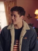 Derry Girls James Maguire Grey Suede Jacket