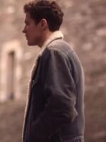 Derry Girls James Maguire Grey Suede Jacket - Image 2
