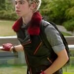 Descendants 2015 Carlos Red Fur Collar Vest