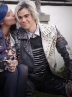 Descendants 3 Carlos Black and White Jacket