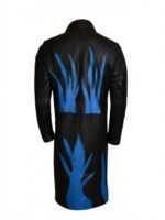 Descendants 3 Hades Studded Long Leather Sleeveless Coat