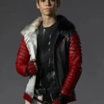 Descendants Cameron Boyce Leather Quilted Sherpa Jacket