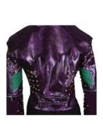 Descendants Costume Mal Purple Leather Jacket
