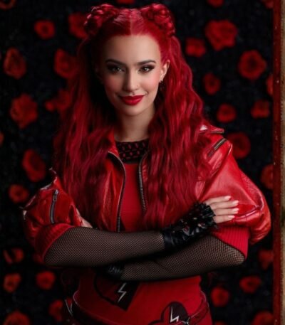 Descendants the Rise of Red 2024 Kylie Cantrall Red Jacket
