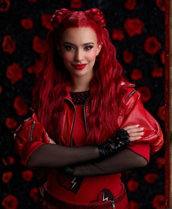 Descendants the Rise of Red 2024 Kylie Cantrall Red Jacket