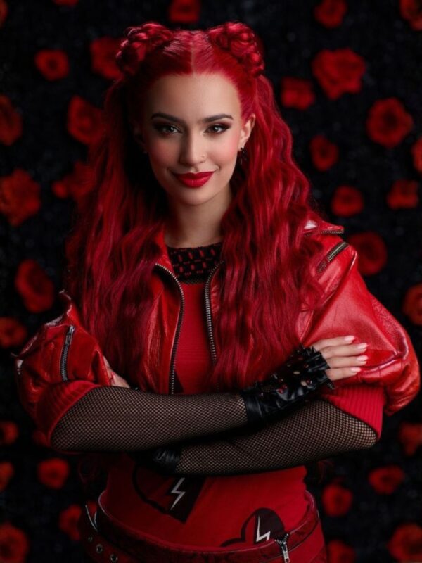 Descendants the Rise of Red 2024 Kylie Cantrall Red Jacket