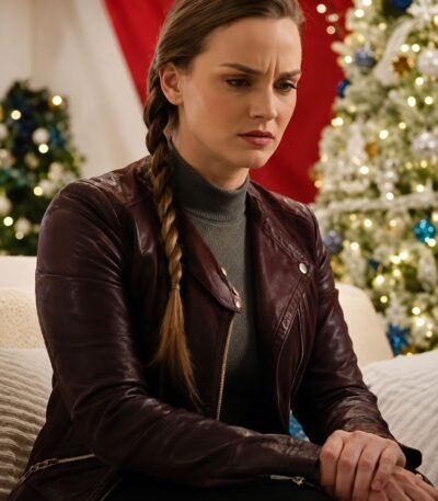 Destination Christmas 2022 Eva Tavares Biker Jacket