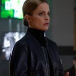 Detective Thompson RZR Bomber Leather Jacket Black