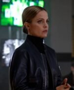 Detective Thompson RZR Bomber Leather Jacket Black