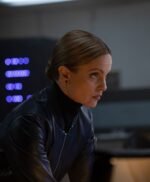 Detective Thompson RZR Bomber Leather Jacket Black