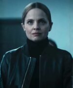 Detective Thompson RZR Bomber Leather Jacket Black