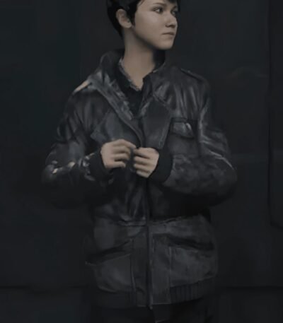 Detroit Become Human Kara Bomber Leather Jacket