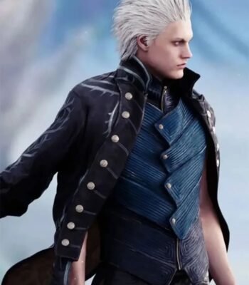 Devil May Cry 3 Vergil Leather Coat with Vest
