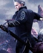 Devil May Cry 3 Vergil Leather Coat with Vest