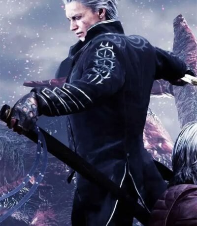 Devil May Cry 3 Vergil Leather Coat with Vest