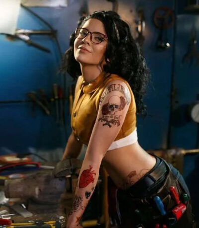 Devil May Cry 5 Leather Cropped Jacket