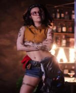 Devil May Cry 5 Leather Cropped Jacket