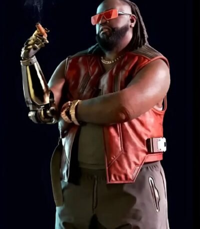 Dexter DeShawn Cyberpunk 2077 Leather Vest
