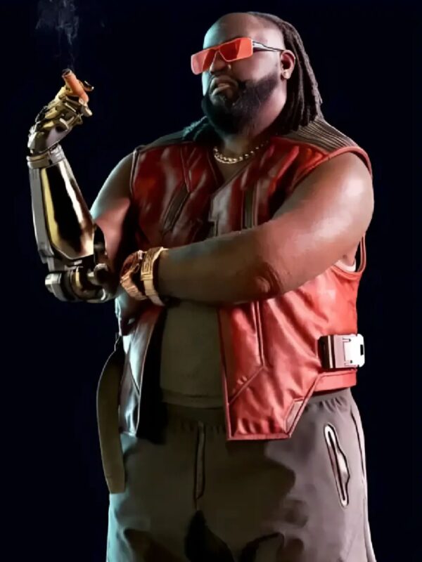 Dexter DeShawn Cyberpunk 2077 Leather Vest