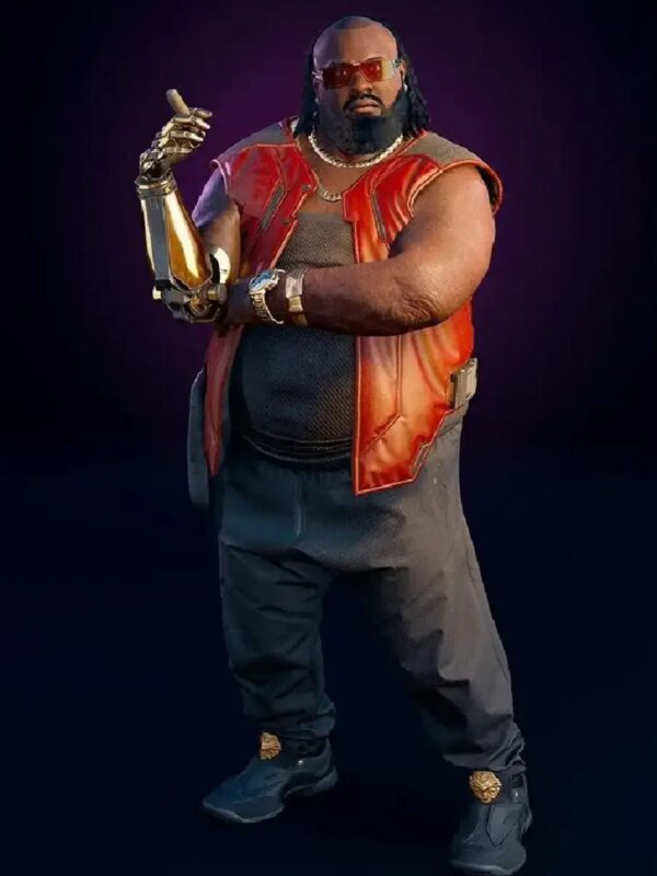 Dexter DeShawn Cyberpunk 2077 Leather Vest