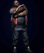 Dexter DeShawn Cyberpunk 2077 Leather Vest